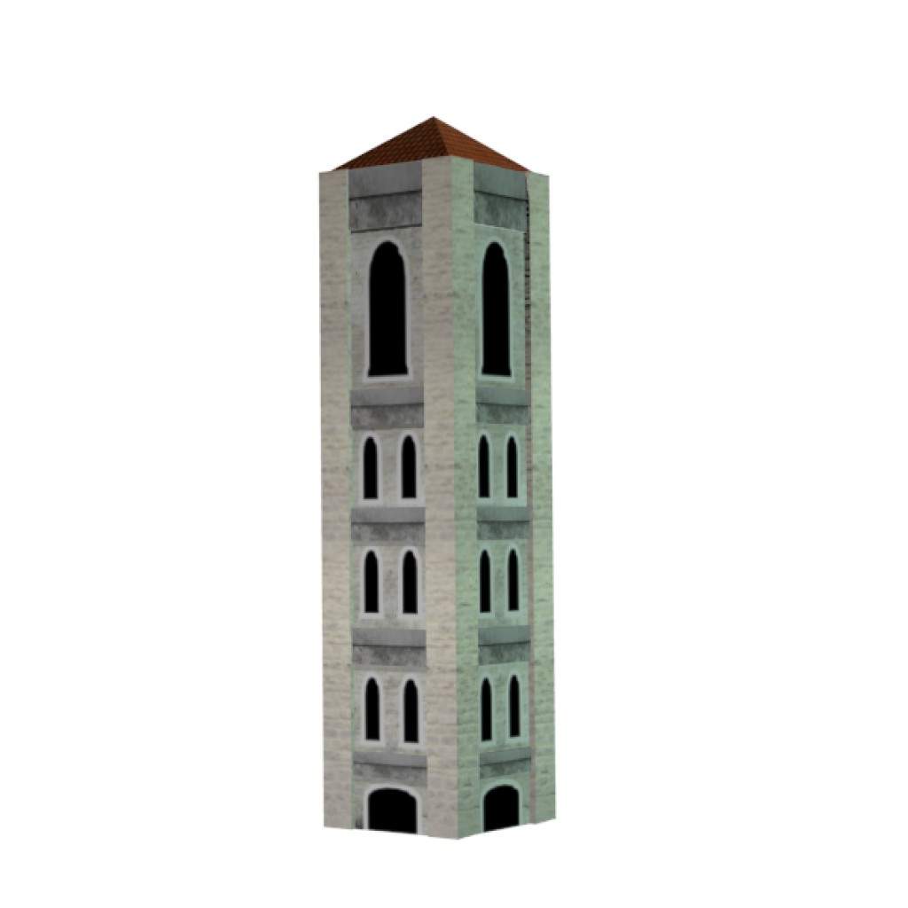 Low Poly Tower preview image 1